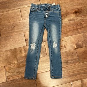 Old Navy girls 6 rockstar super skinny jeans
